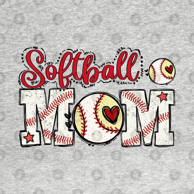 Softball Mom by JDVNart